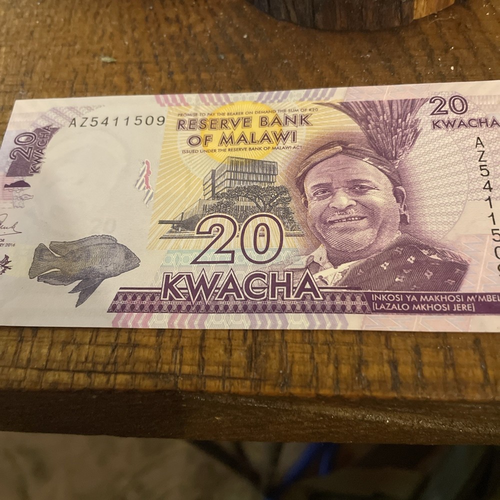 20 Kwacha banknote from Malawi
