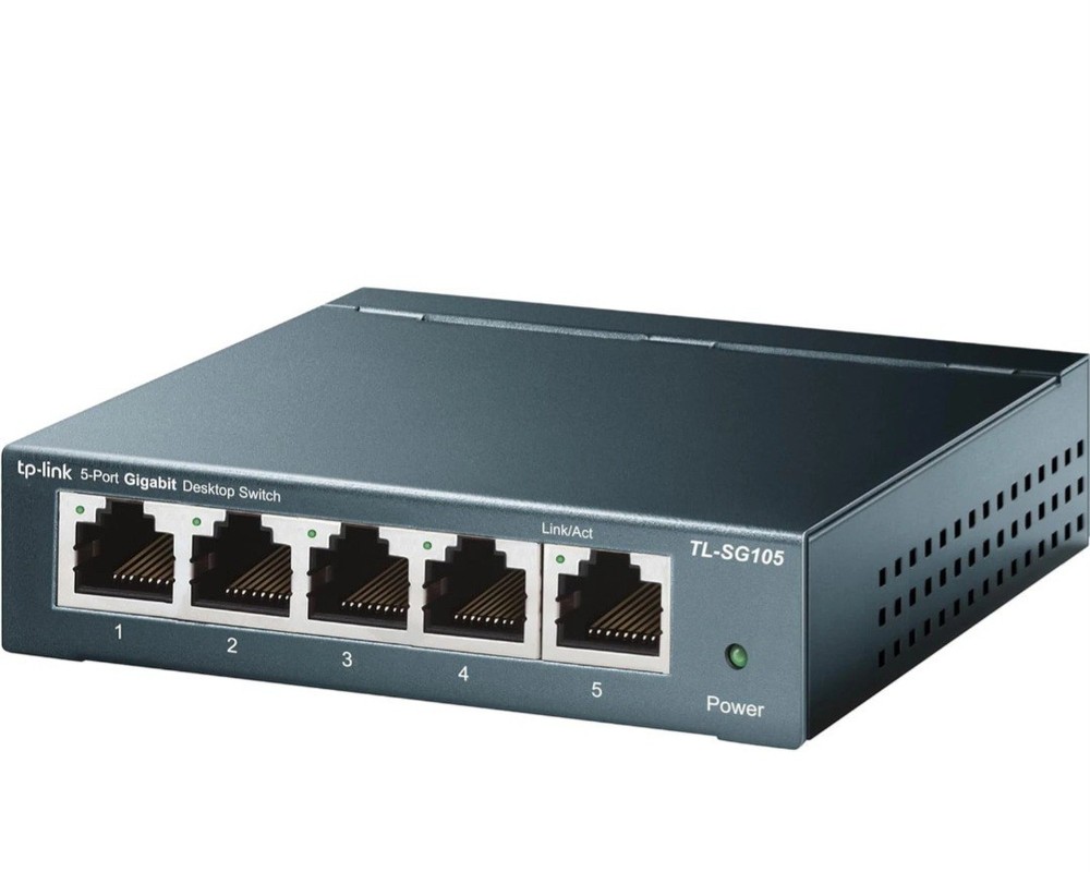 Tp-Link TL-SG105, 5 Port Gigabit Unmanaged Ethernet Switch, Network Hub, Etherne