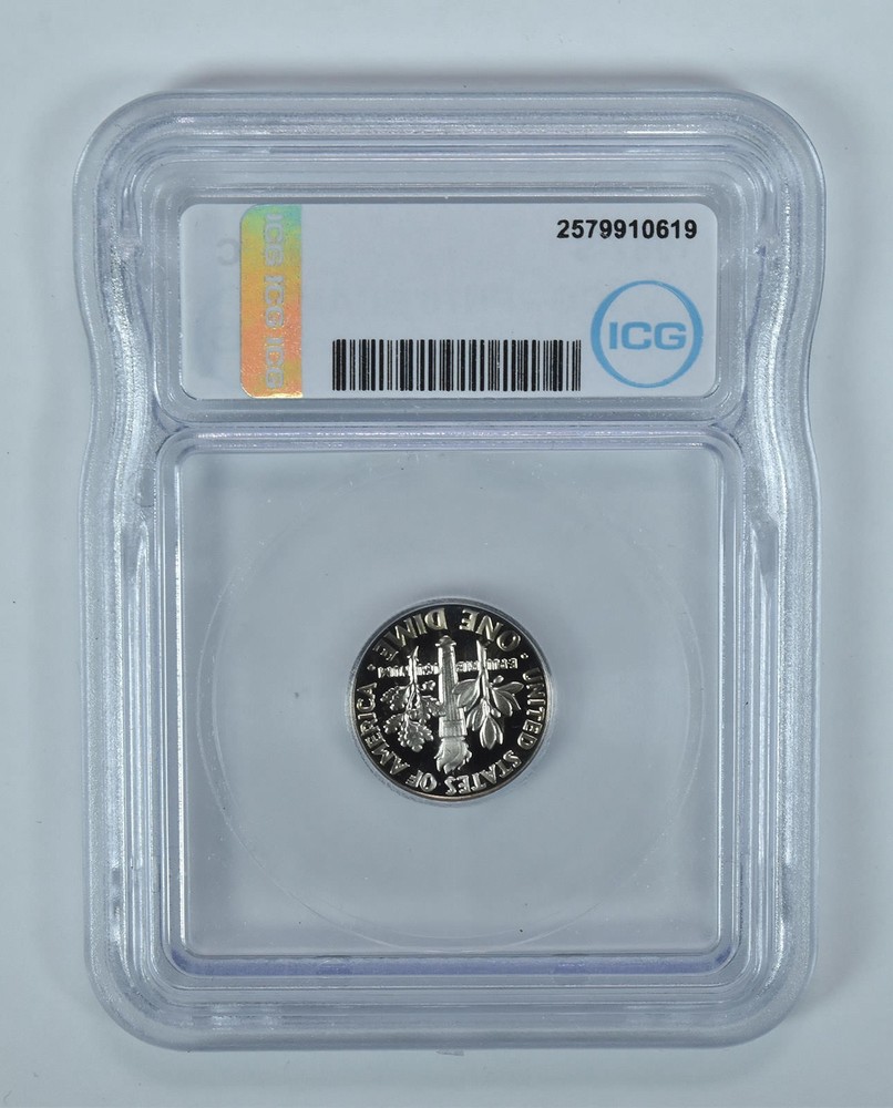 1982-S Roosevelt Dime PR70 DCAM ICG