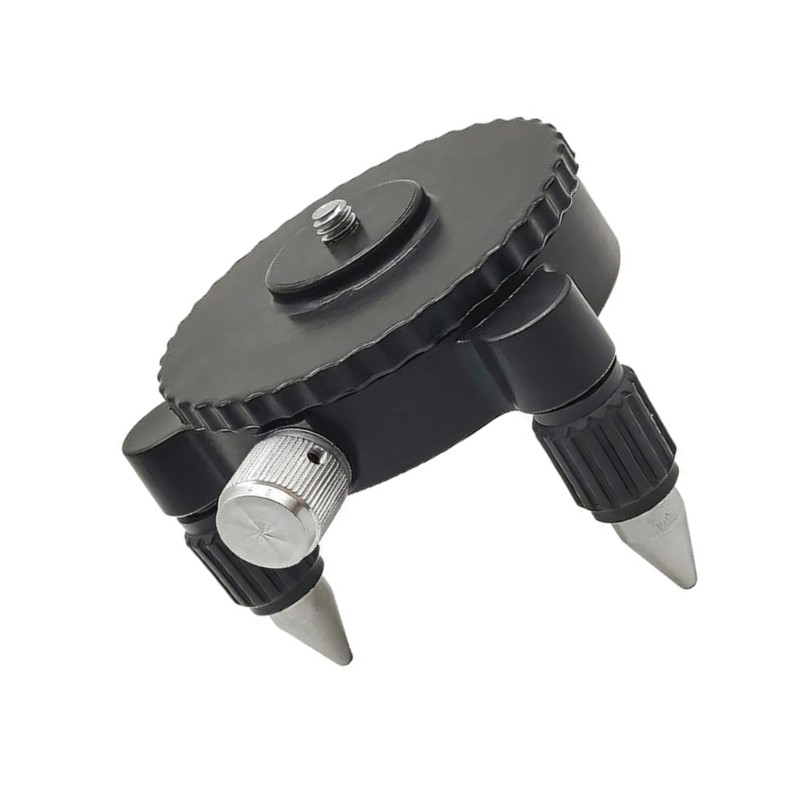 360 Degree Rotation Base Tripod Bracket Replacement Level Meter Base Enduring