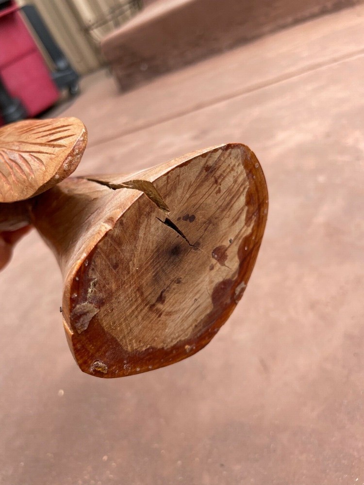 Wooden Statue Parrot