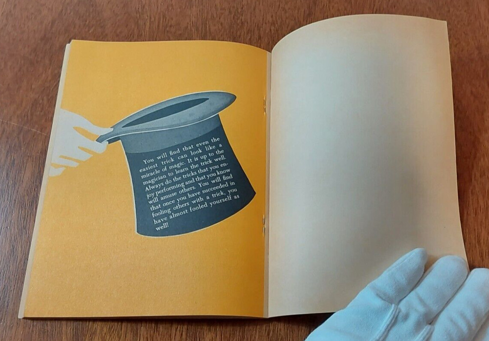 Magic Made Easy By Larry Kettelkamp, 1968 - Vintage Magic Book