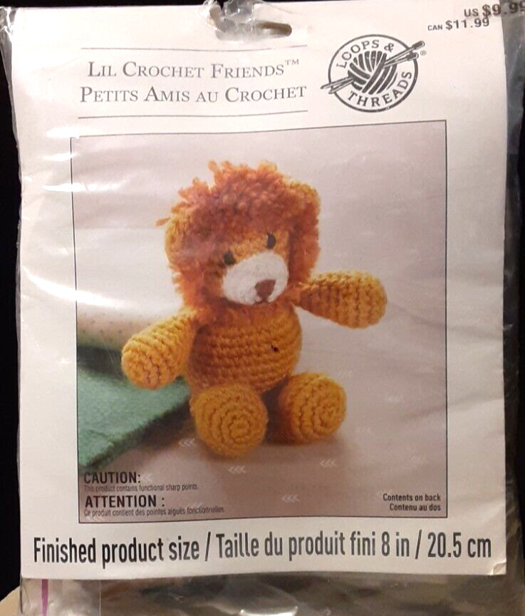 Loops & Threads Lil Crochet Friends™ NIB