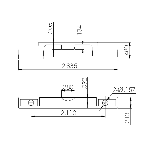 Window Sash Keeper 8229WHITE