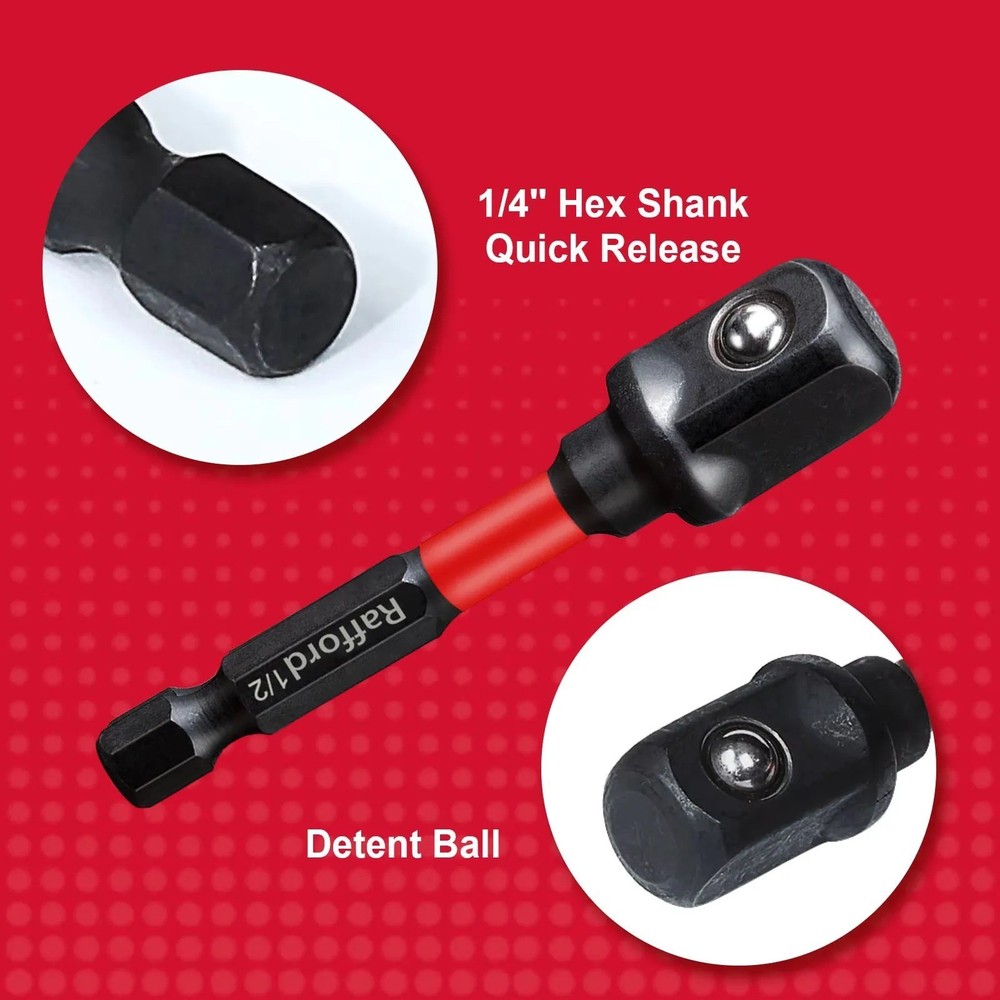 6Pcs Impact Socket Adapter Set