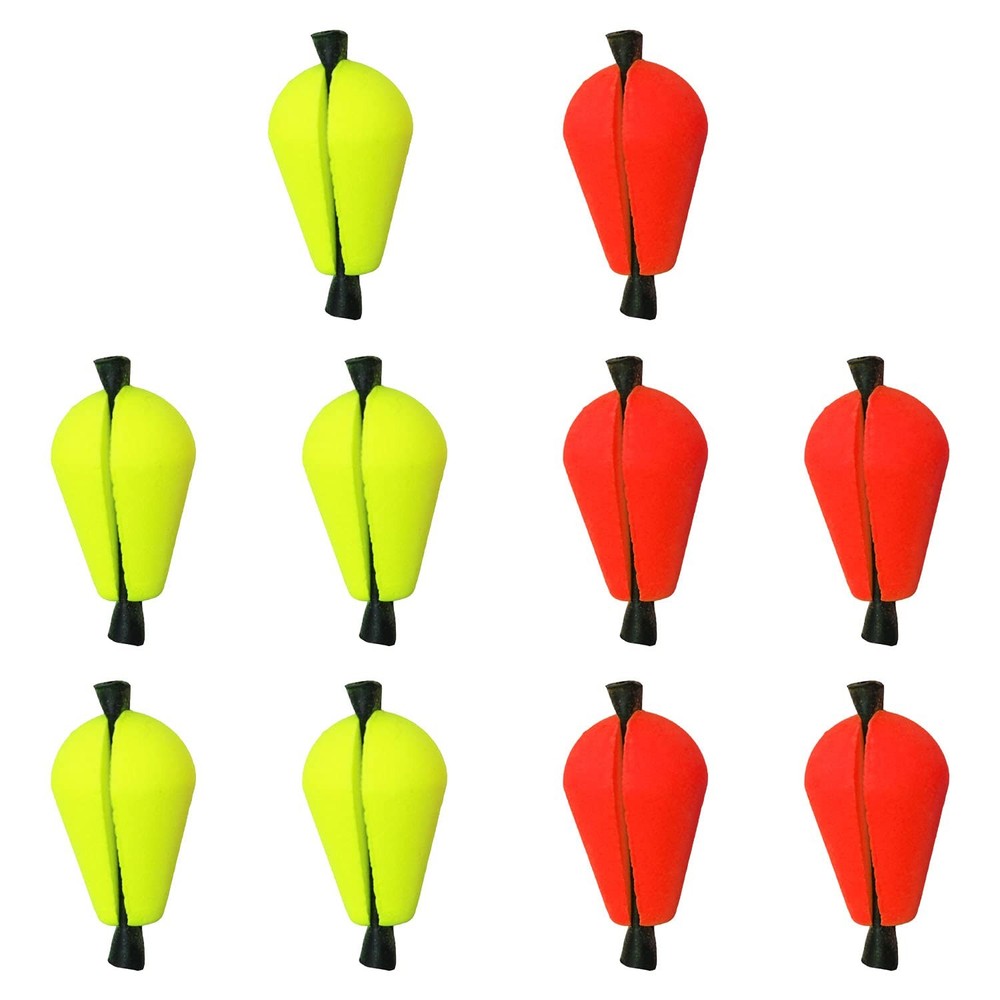 WHYHKJ 10pcs Float Foam Water Drop Strike Indicators Teardrop Floating...