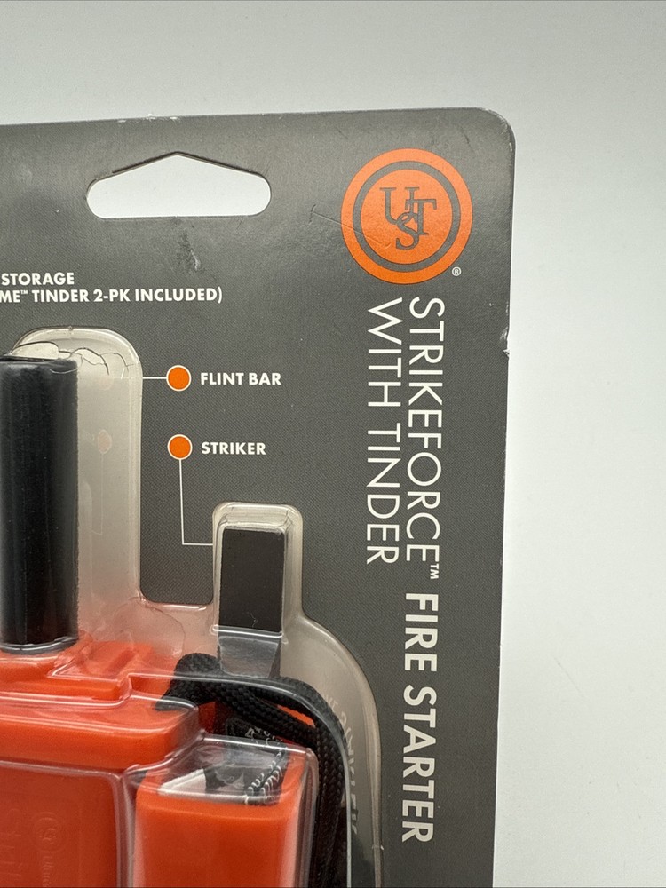 StrikeForce Fire Starter - Camping, Backpacking, Hiking, Survival