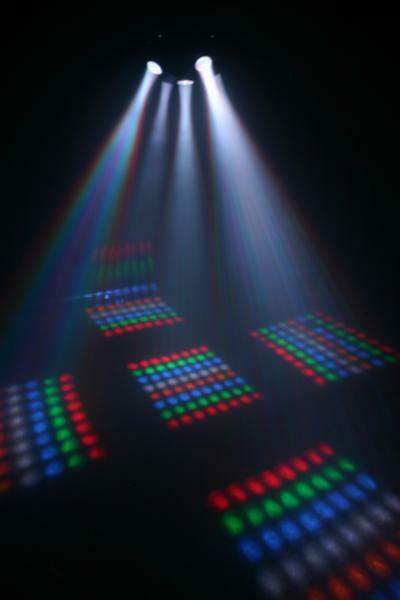 LAM-40195 Pentux high power LED Beam effect