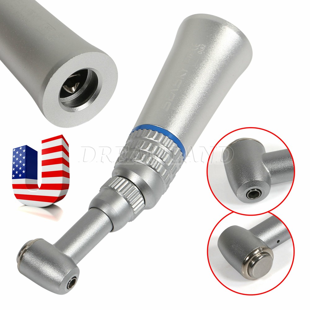 SKYSEA Dental 1:1 Slow Low Speed Handpiece Contra Angle Push Button E-Type