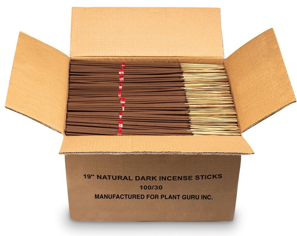 UNSCENTED Jumbo Incense Sticks 19" Long Large Bulk 30 Sticks Per Bundle