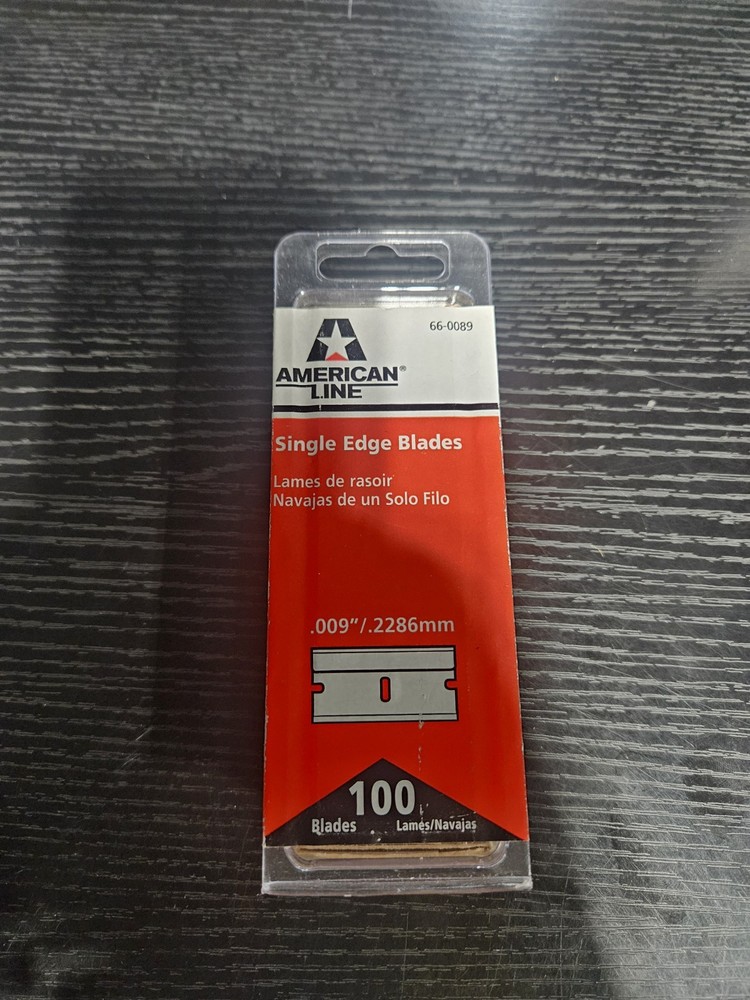 Single Edge Razor Blades 100 Pack