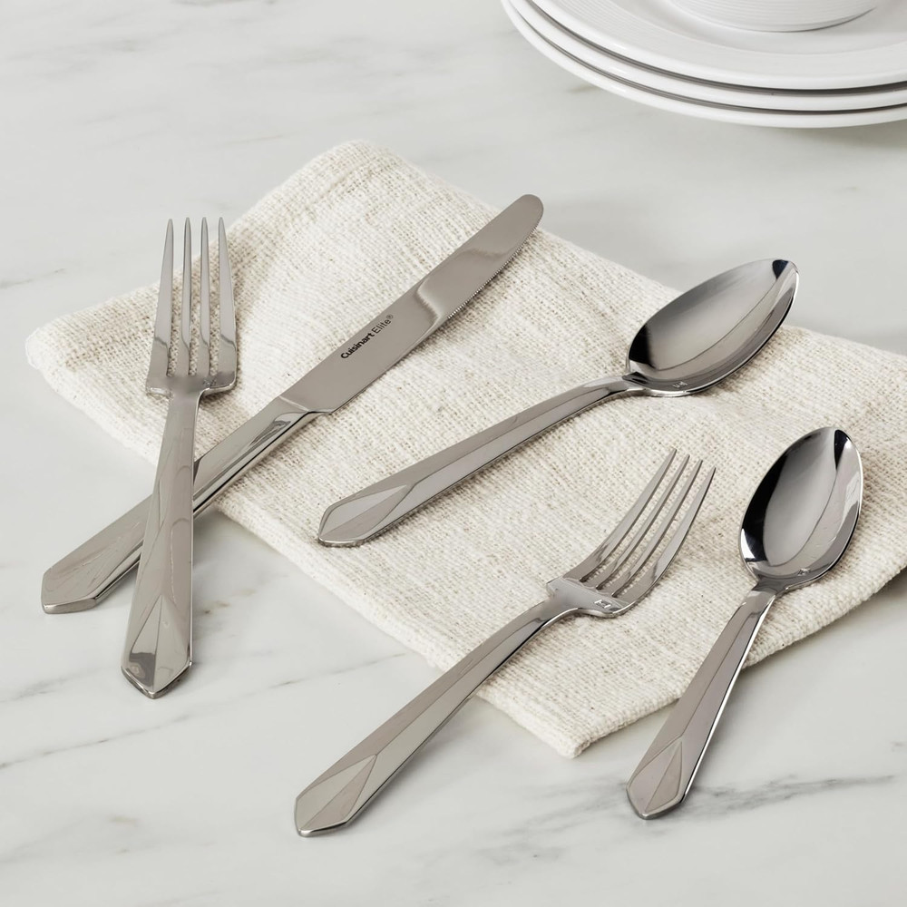 Elite Jolie Collection 20Pc Flatware Set