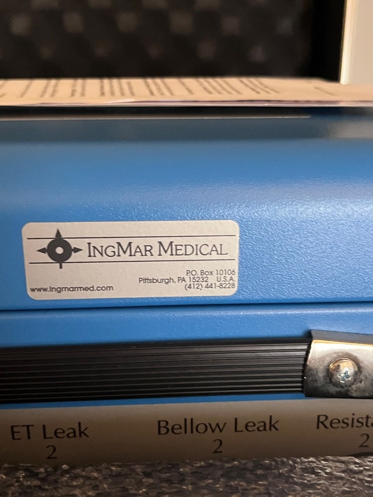 Pre-Owned IngMar Model SB 2000 Dual Compartment Lung Test Demo Simulator
