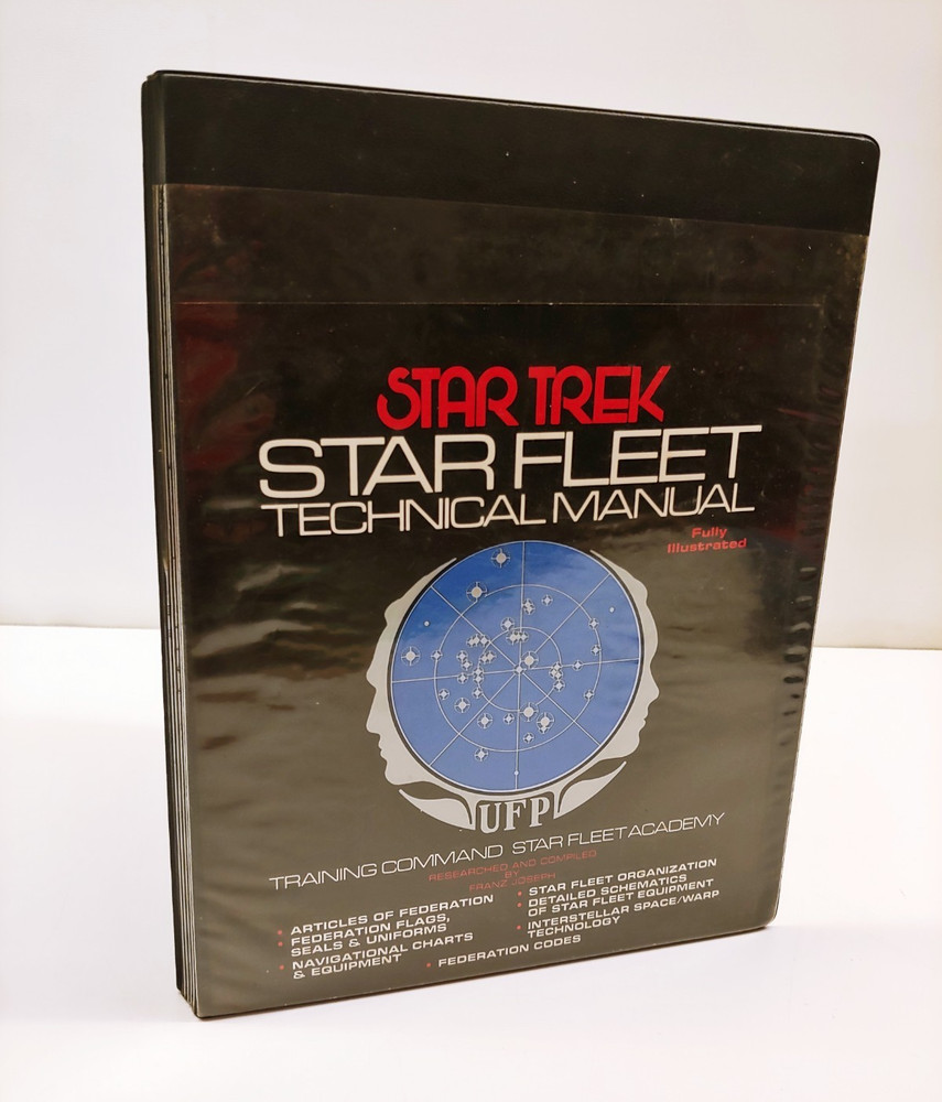Star Trek Star Fleet Technical Manual 379260 - 1975, 1st Edition Book
