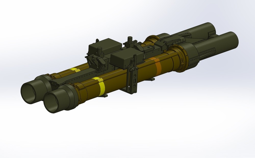 CEM48029 1/48 TOW M65 Launcher and Missile Set