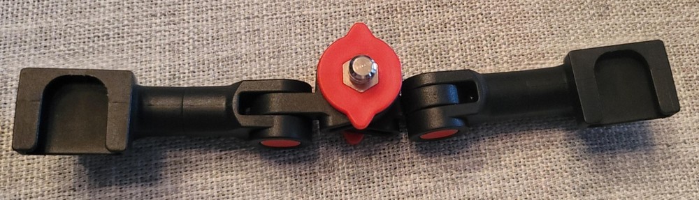 Flash Accessory Dual Cold Shoe Mount Extension Bar Universal Cold Shoe Adapter