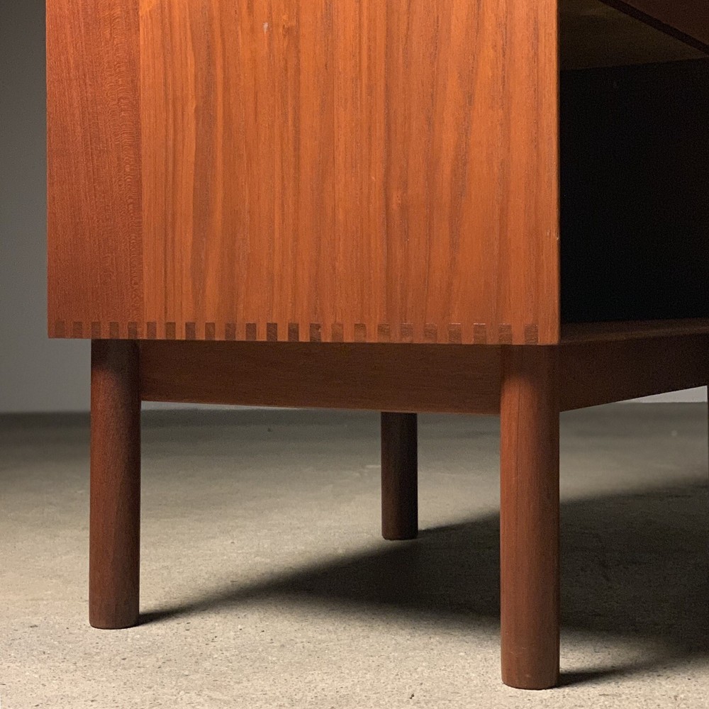 Danish Teak Nightstands by Peter Hvidt for Soborg Mobler