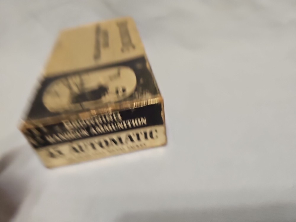 Vintage BROWNING 45 Automatic Empty Ammo Box Full Metal Jacket