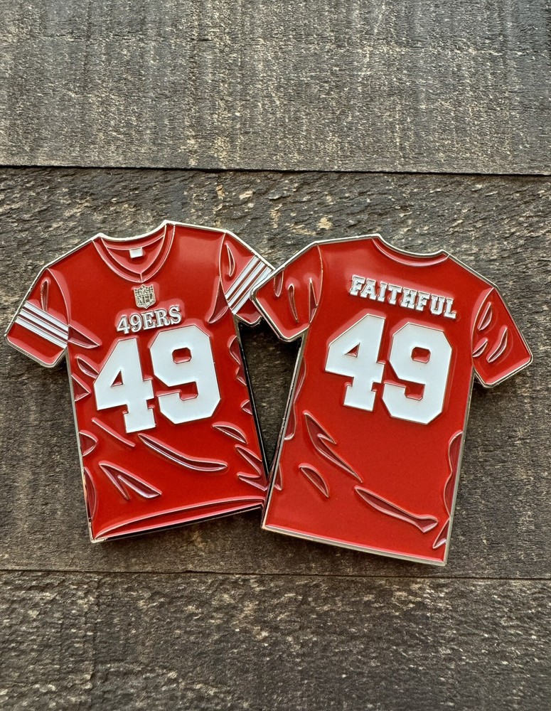 49er FAITHFUL Jersey Challenge Coin