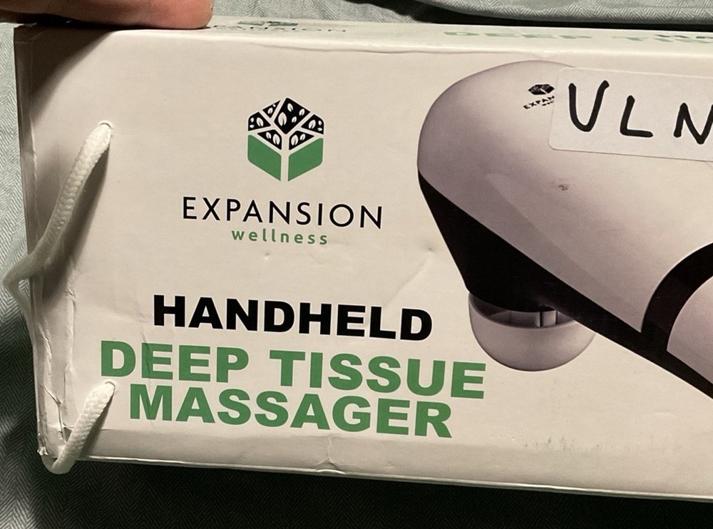 Expansion Wellness Handheld Deep Tissue Massager With 6 Interchangeable Nodes