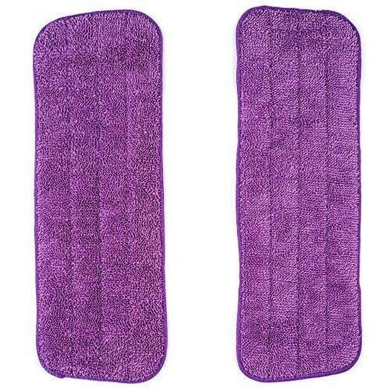 Vorfreude Spray Mop Microfiber Pads 2 Pack - Machine Washable, Reusable 25x40cm