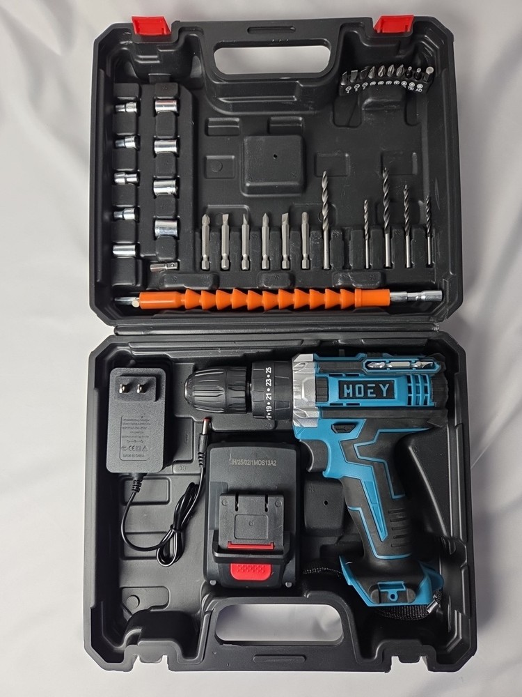 Rechargeable Cordless Impact Drill Screwdriver And Drill Kit - Missing A Bit