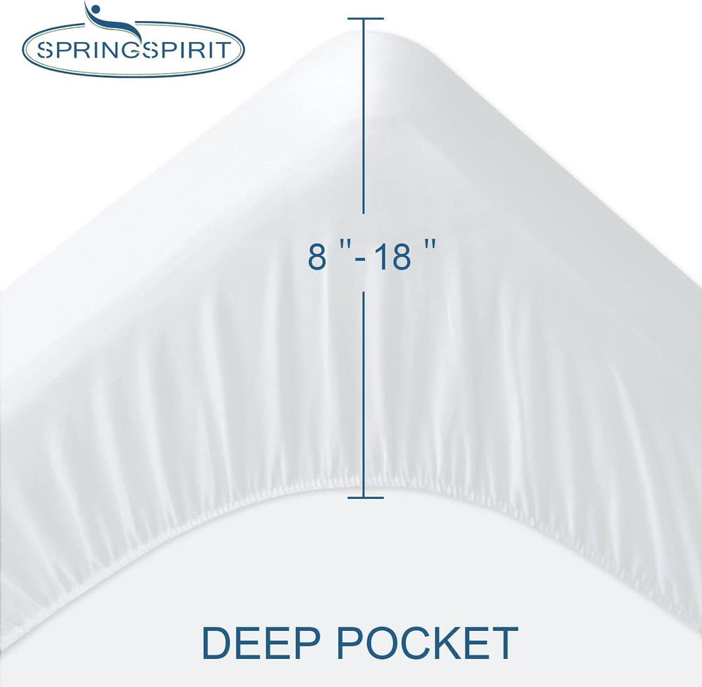 Protector Colchon Queen Impermeable Absorbente Sabana Ajustable Cubierta Terry