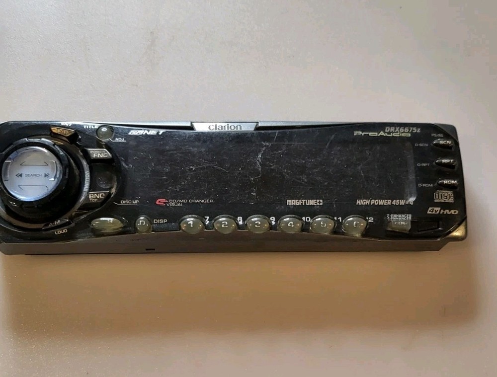 Clarion DRX6675Z Faceplate -