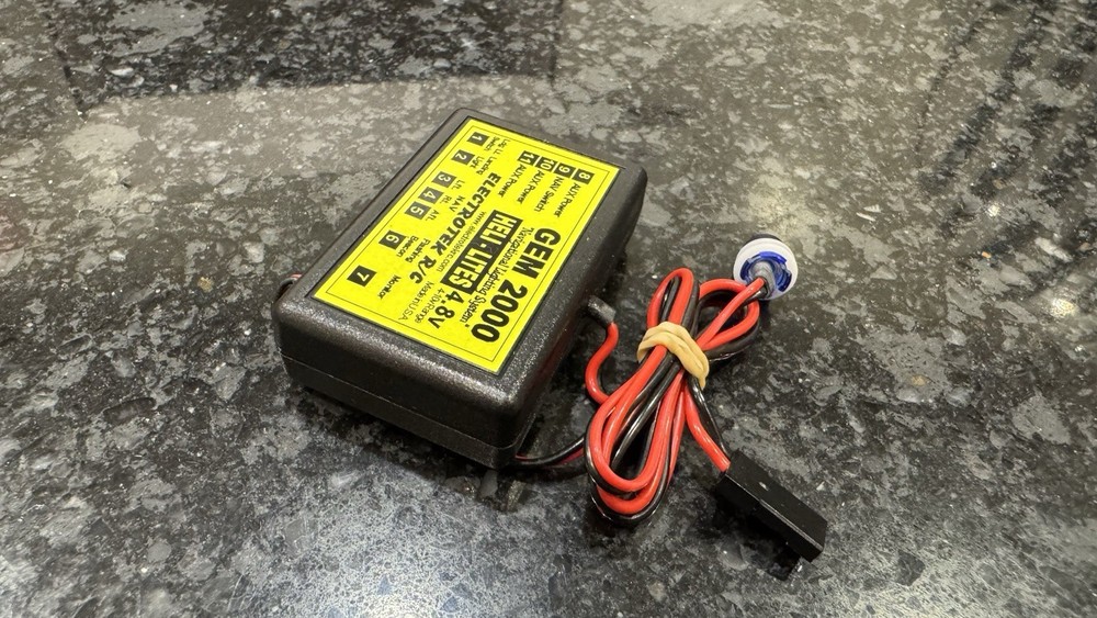 Gem 2000 RC Helicopter Navigation Light System. Nav &landing lights inoperable.
