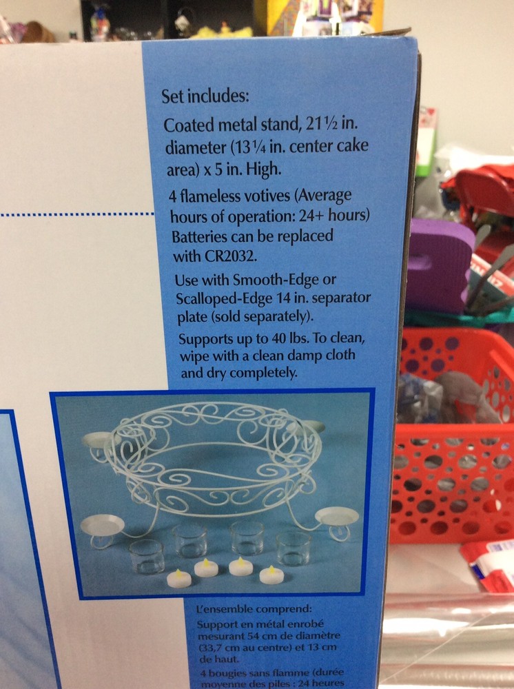 Candlelight Cake Stand