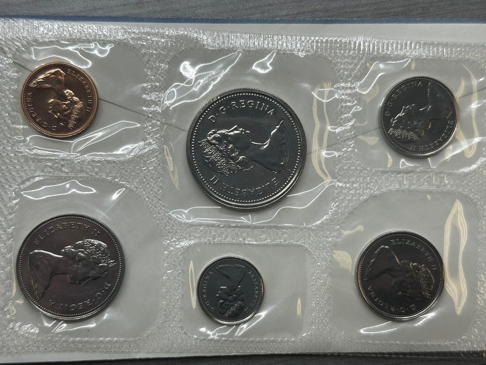 1975-77 Canada Uncirculated Coin Sets 3 pc Lot