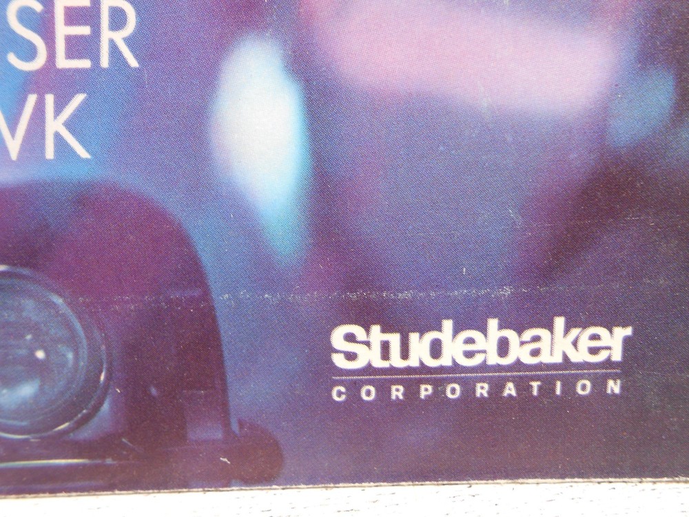 Vintage Studebaker Packard Clipper Magazine Print Ad
