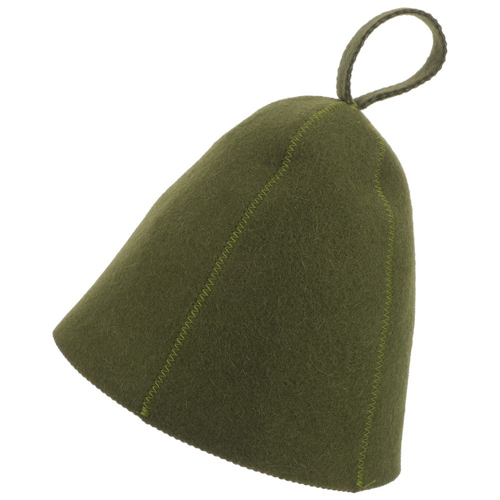 Sauna Accessories Wool Bath Hat for Men Women Quick Drying Comfortable