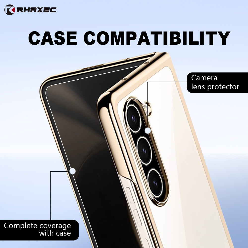 For Samsung Galaxy Z Fold 3 4 5 6 5G Hydrogel Front+Inside Screen Protector