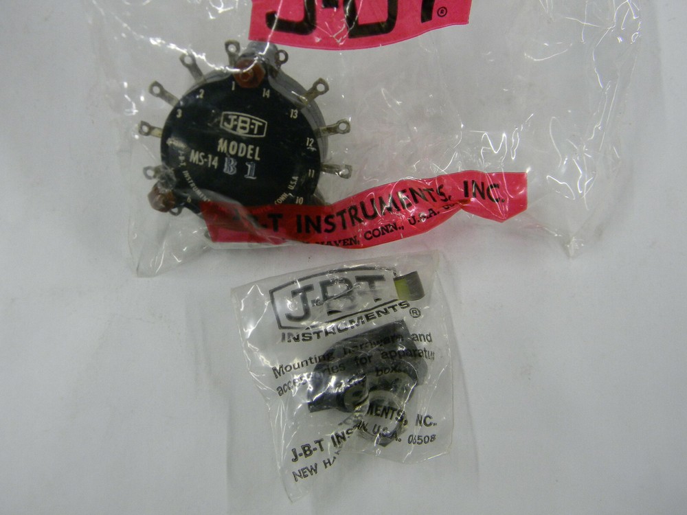 New JBT Instruments Model MS-14B-1 Control Switch  B6