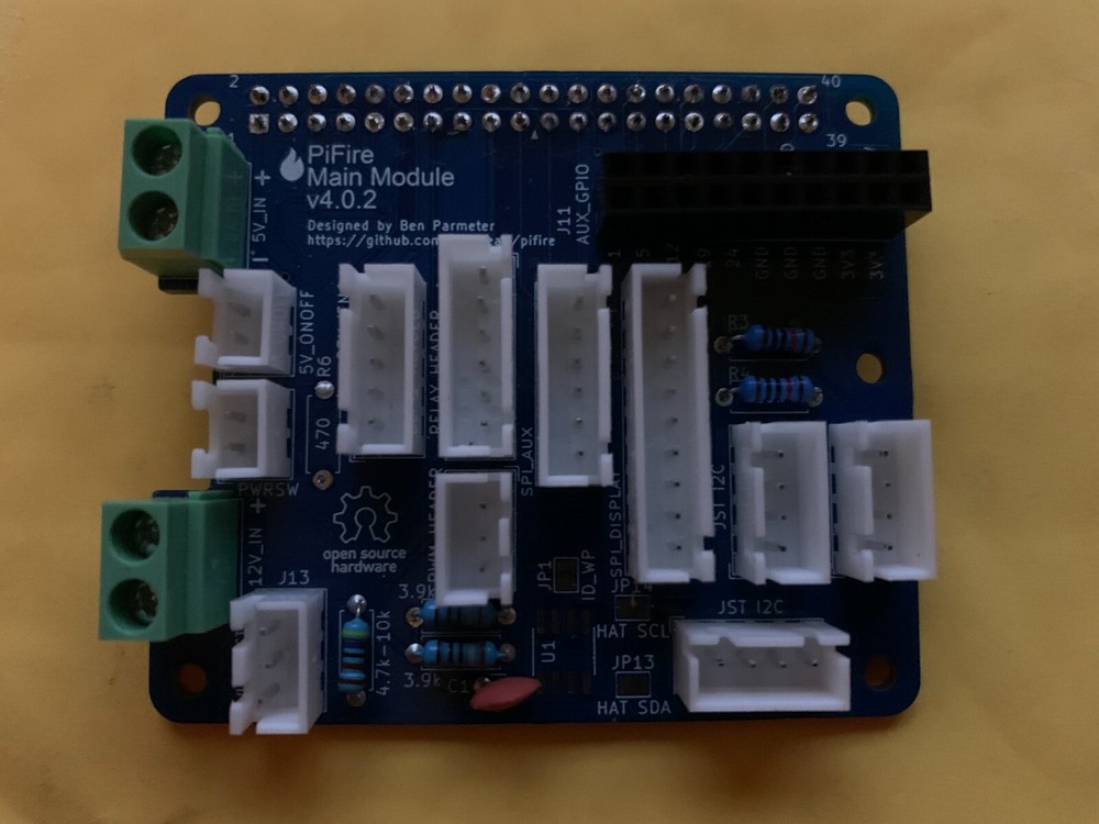 PiFire Main Module v4.0.2, Pellet Smoker Controller for Traeger, Pit Boss & more