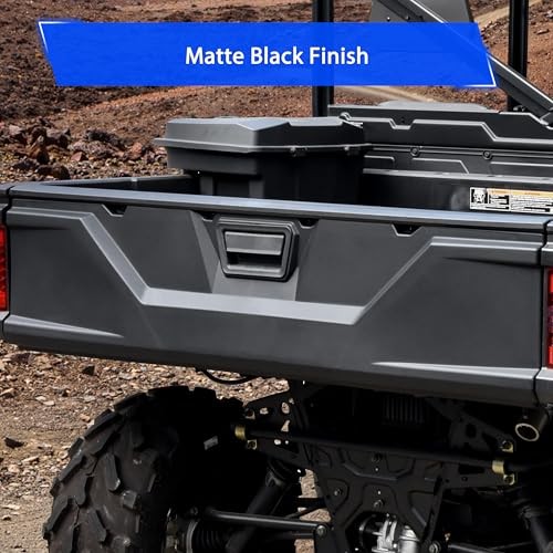 Black Tailgate Outer Panel for Polaris Ranger XP 1000 2017-18/Ranger XP 570