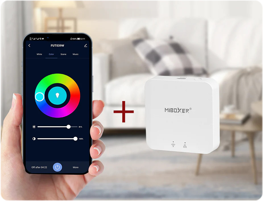 Miboxer 5 in 1 LED Controller (Zigbee 3.0 + 2.4G) Output Max 20A