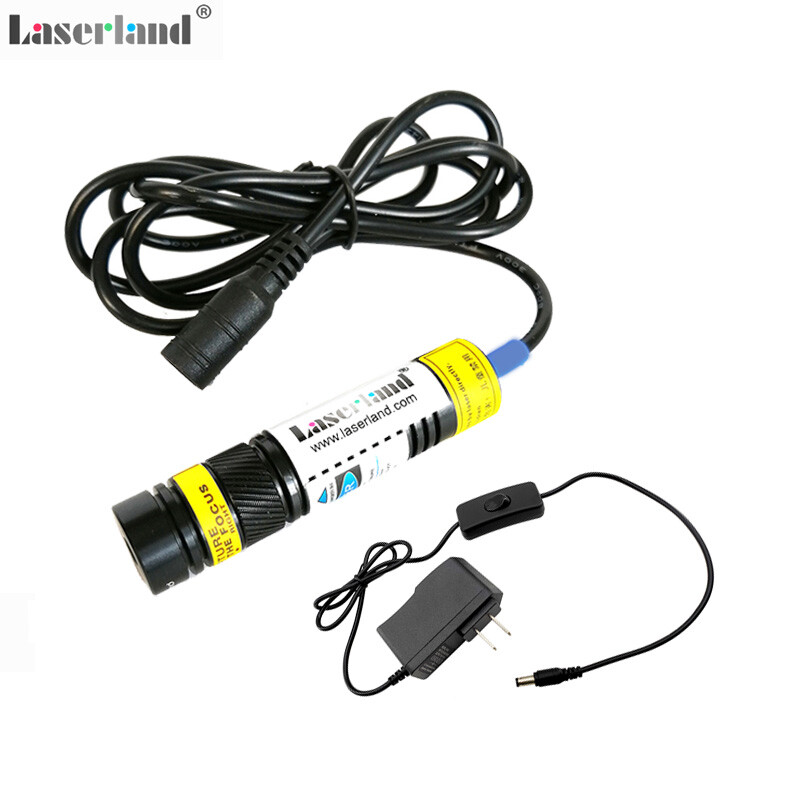 16*68 Focusable 50mW 405nm Violet Blue Dot Laser Diode Module Lazer