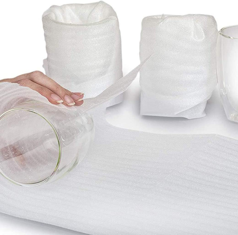 100 Pack Premium Cushioning Foam Sheets Packaging Material