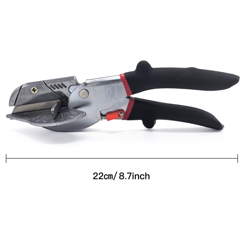 Multi Angle Miter Shear Cutter Hand Tools,45-135 Degree Adjustable Angle Scis...