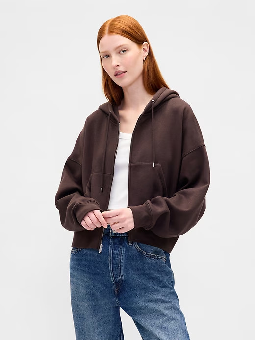VintageSoft 1969 Logo Zip Hoodie