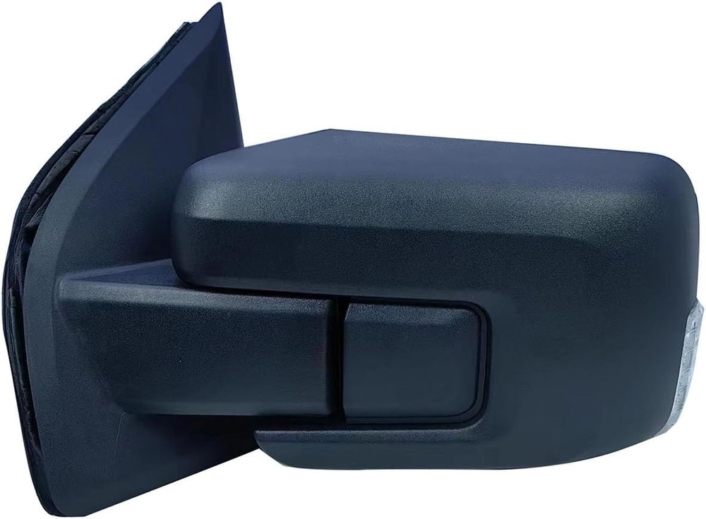 Replacement Driver Left Side Door Mirror Textured Cover Manual Folding with Blin