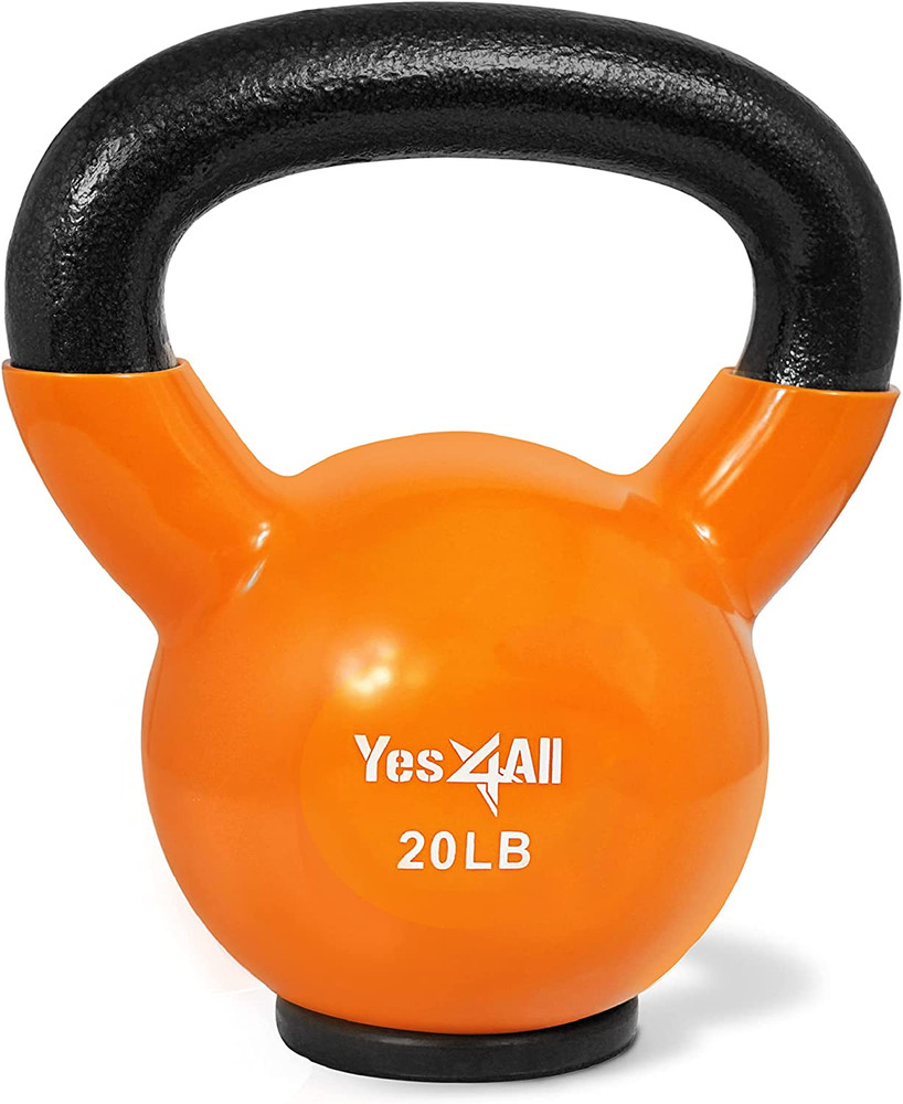 Kettlebells Rubber Base, Kettlebell Set  Strength Training Kettlebells Weights (