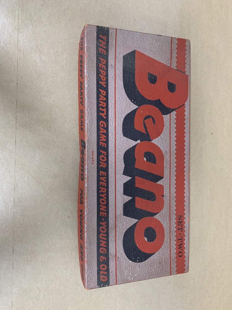 Vintage Set-Two Beano Game Complete No. 4317