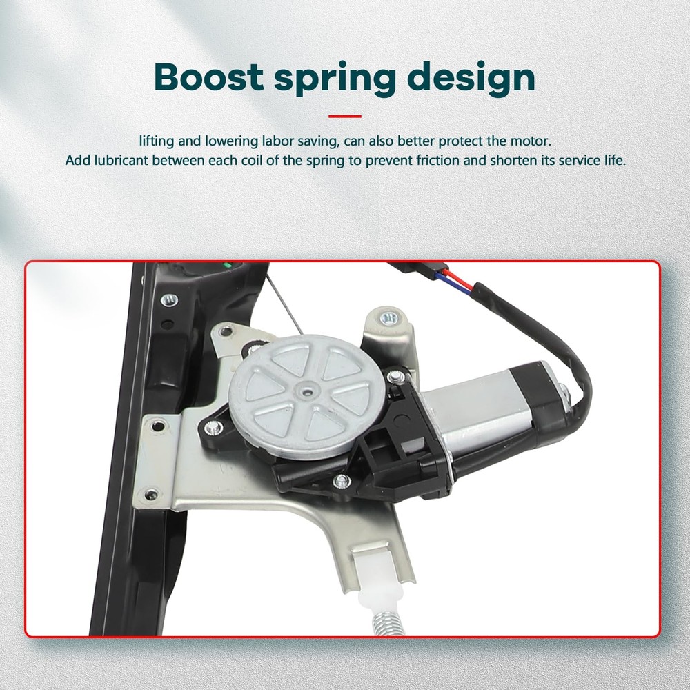 751-228 左前驱动器车窗调节器电机组件适用于 2008 - 2011 年焦点