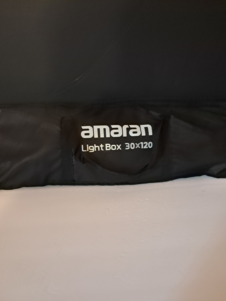 amaran Light Box 30x120 One Snap Setup Narrow Rectangular Bowens Mount Softbox