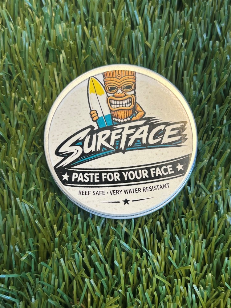 SurfFace - Paste for your face - Zink Sun Paste - Reef Safe