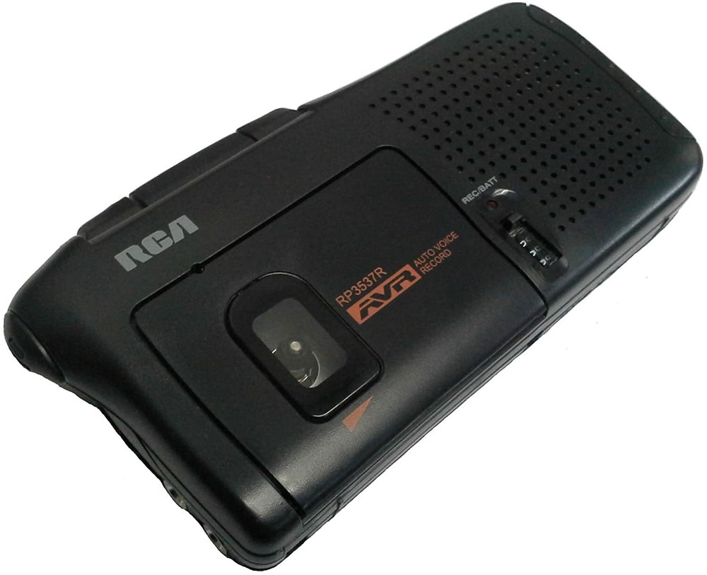RCA RP3537R, Microcassette Voice Recorder