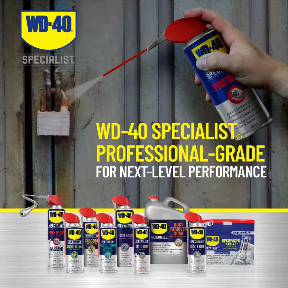 11Oz.Specialist Penetrant Strength Quality Safe on Plastic Fast Acting Penetrant